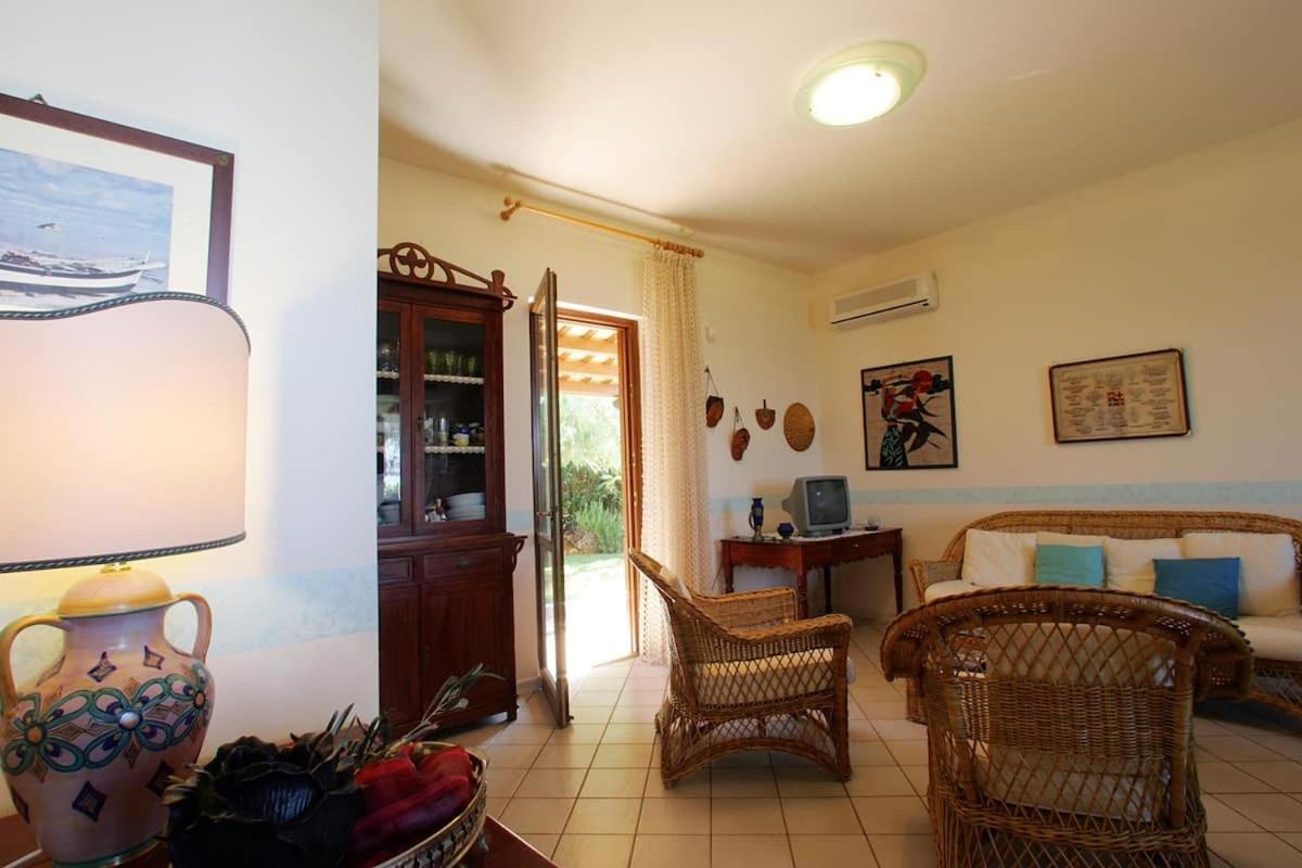 Villa Levante Vista Mare Cornino Custonaci Exterior foto